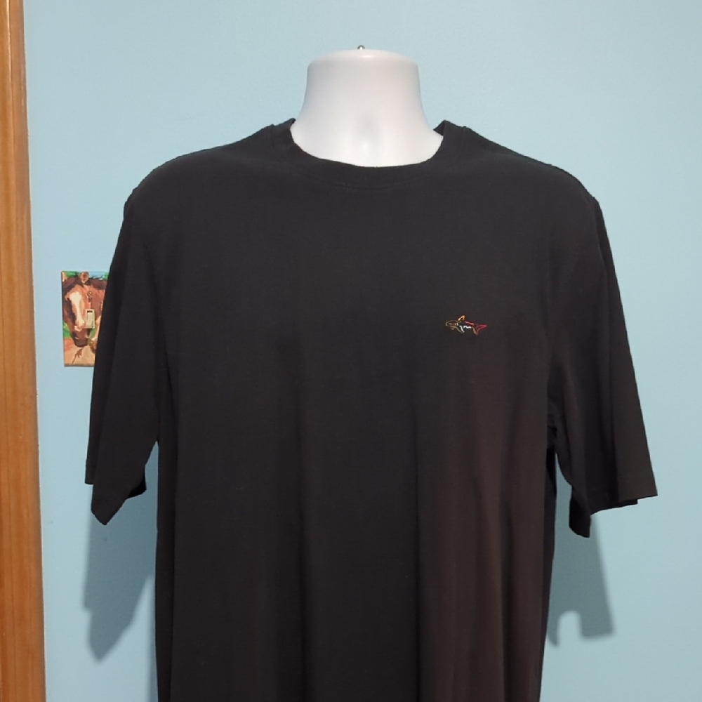 Greg Norman Collection Black Short Sleeve Tee
